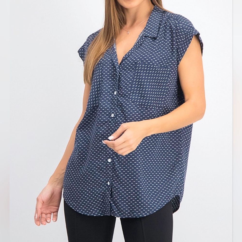 Jachs Girlfriend Womens Button Down Shirt | XL